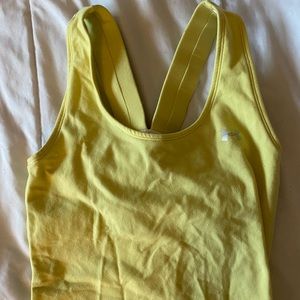 Under Armour Yellow Workout Tank